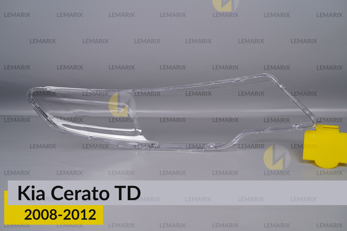 Скло фари Kia Cerato TD (2008-2012) ліве