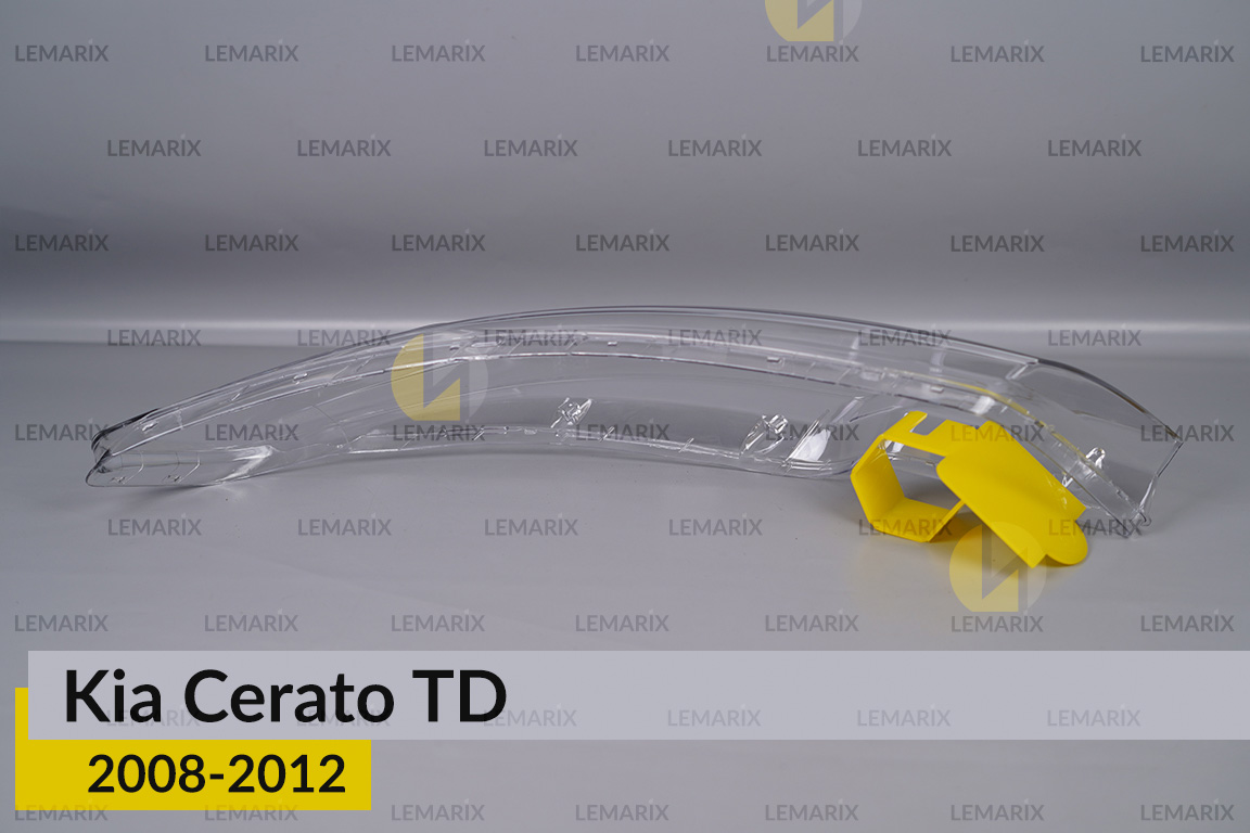 Скло фари Kia Cerato TD (2008-2012) ліве