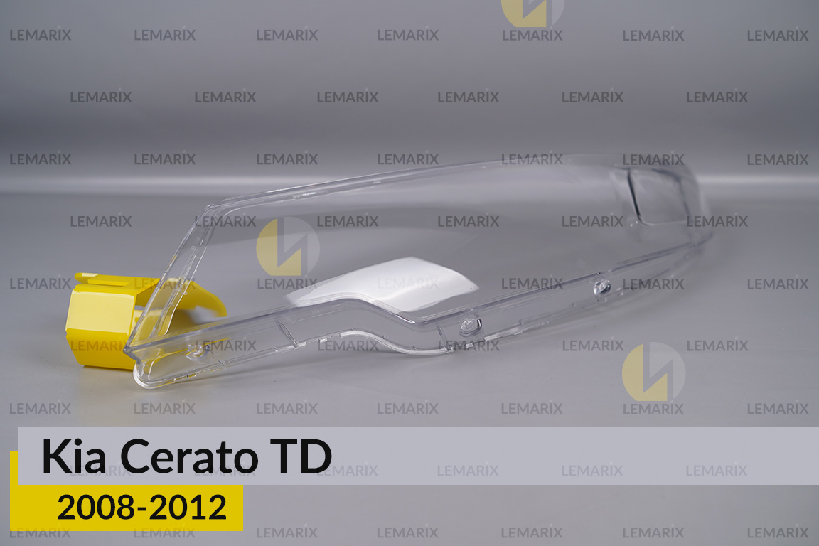 Скло фари Kia Cerato TD (2008-2012) ліве