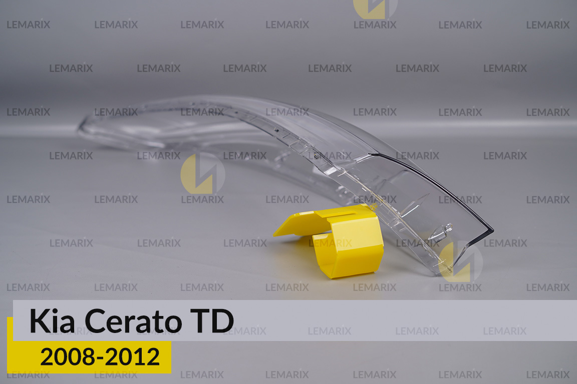 Скло фари Kia Cerato TD (2008-2012) ліве