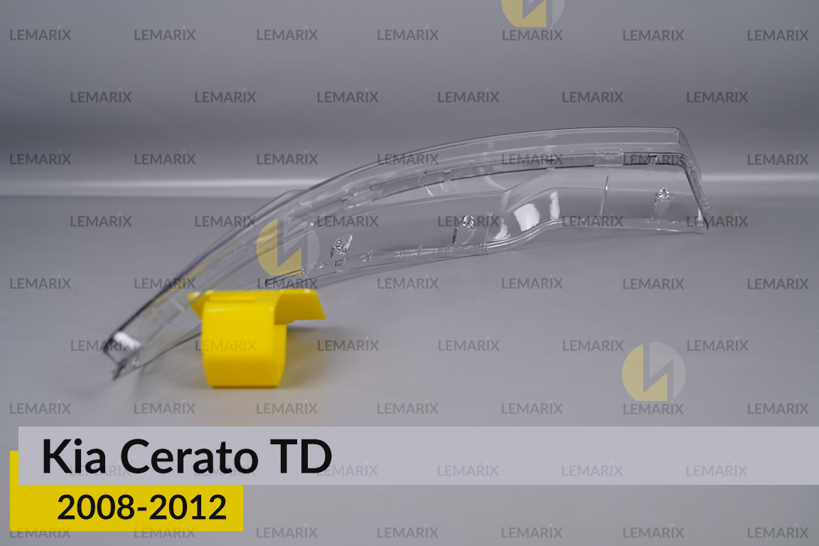 Скло фари Kia Cerato TD (2008-2012) ліве