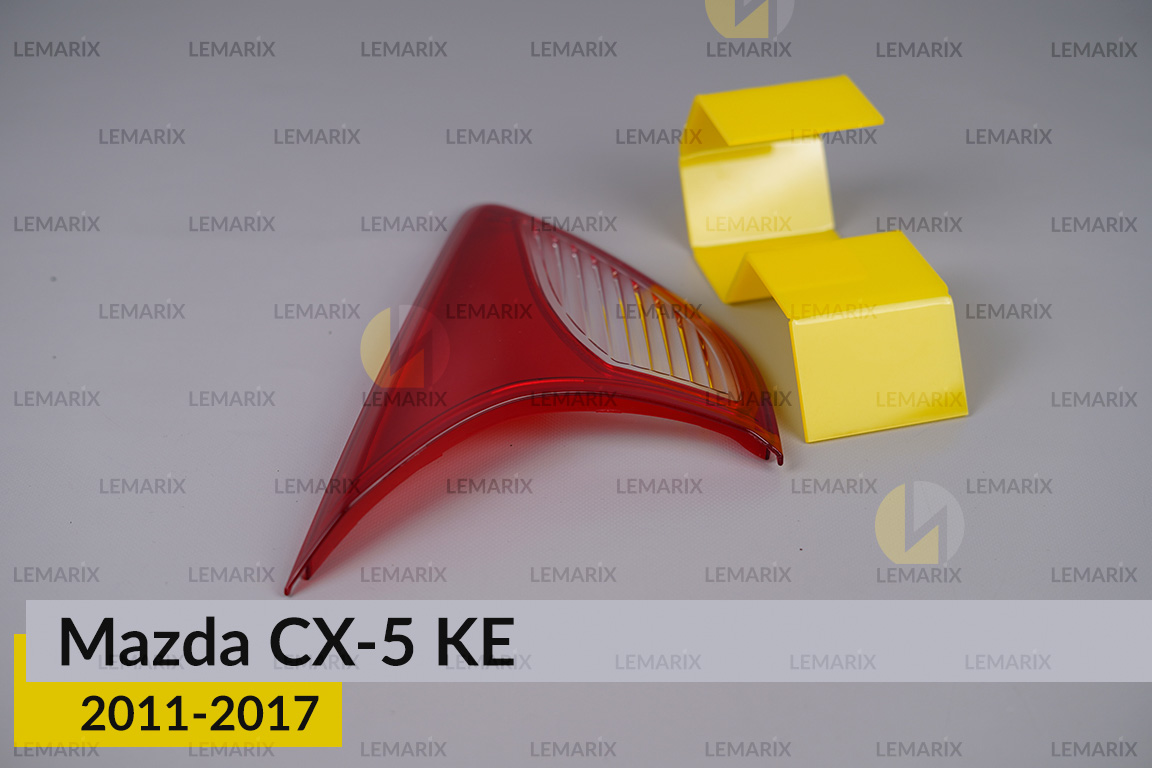 Скло заднього ліхтаря внутрішнє в кришці багажника Mazda CX-5 KE (2011-2017) ліве