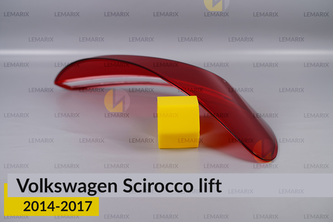 Скло заднього ліхтаря VW Volkswagen Scirocco (2014-2017) рест ліве