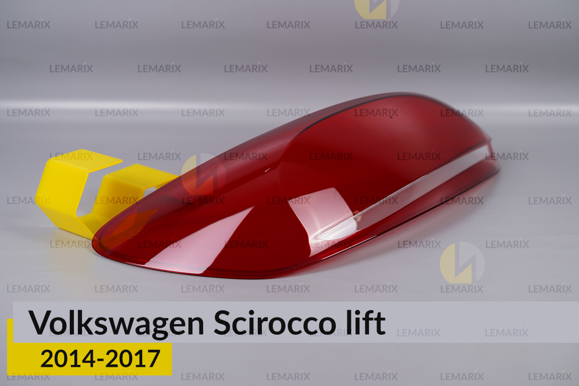 Скло заднього ліхтаря VW Volkswagen Scirocco (2014-2017) рест ліве