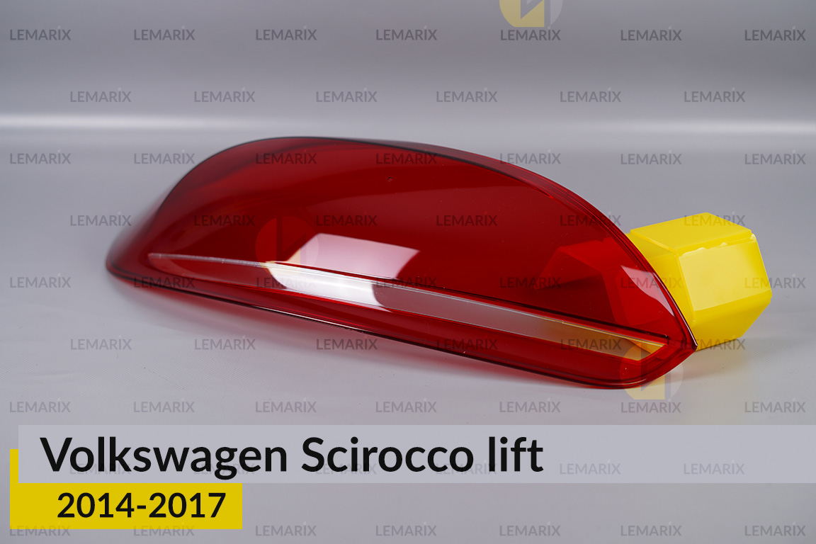 Скло заднього ліхтаря VW Volkswagen Scirocco (2014-2017) рест ліве