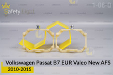 Перехідна рамка для VW Volkswagen Passat B7 Valeo New AFS EUR (2010-2015)