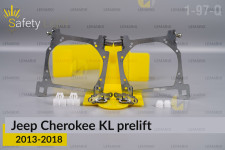 Переходная рамка для Jeep Cherokee KL (2013-2018) дорест