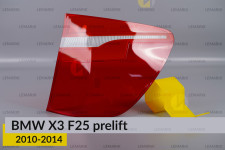 Скло заднього ліхтаря зовнішнє в крилі BMW X3 F25 (2010-2014) дорест праве