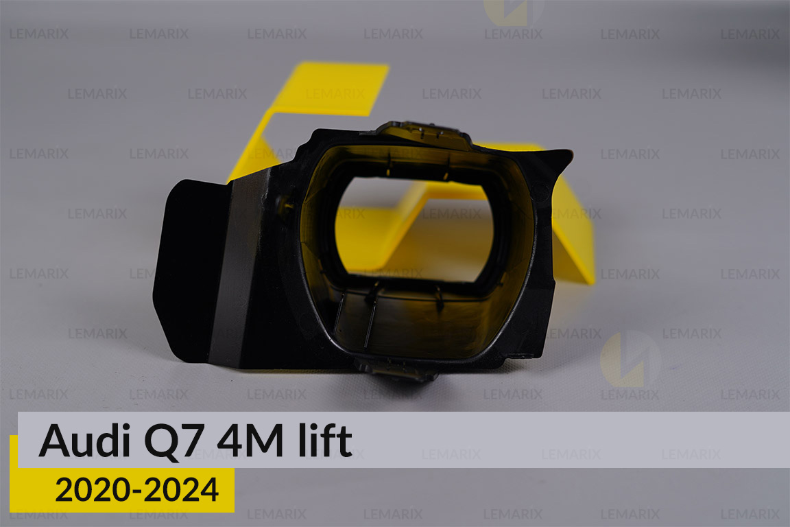 Хромована декоративна маска лінзи Audi Q7 4M (2020-2024) рест права