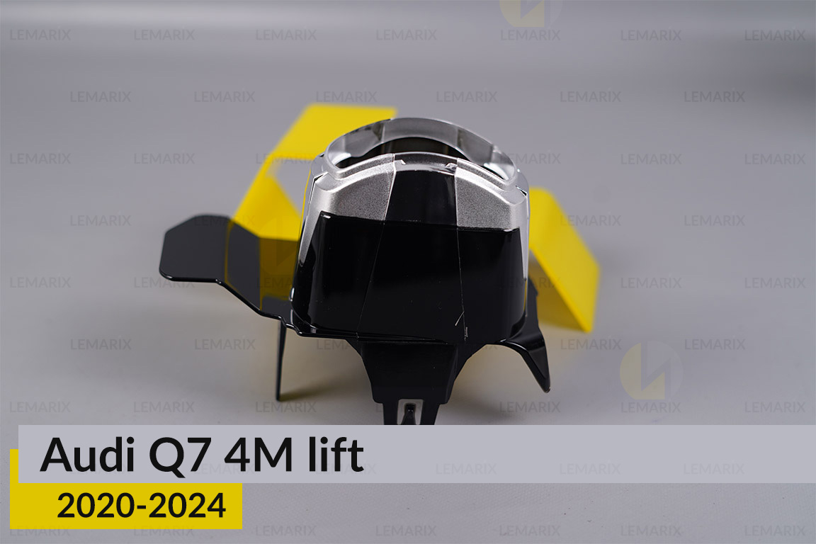 Хромована декоративна маска лінзи Audi Q7 4M (2020-2024) рест права
