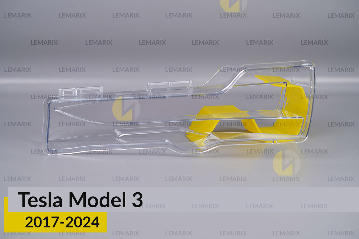Скло протитуманної фари Tesla Model 3 (2017-2025) праве