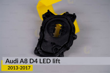 Крышка колпак заглушка фары Audi A8 D4 LED (2013-2017) рест боковая правая