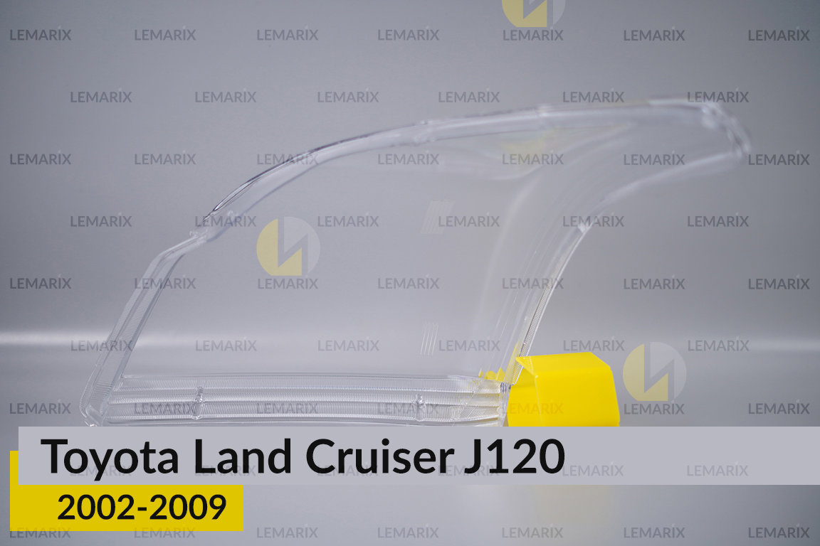 Скло фари Toyota Land Cruiser Prado J120 (2002-2009) праве