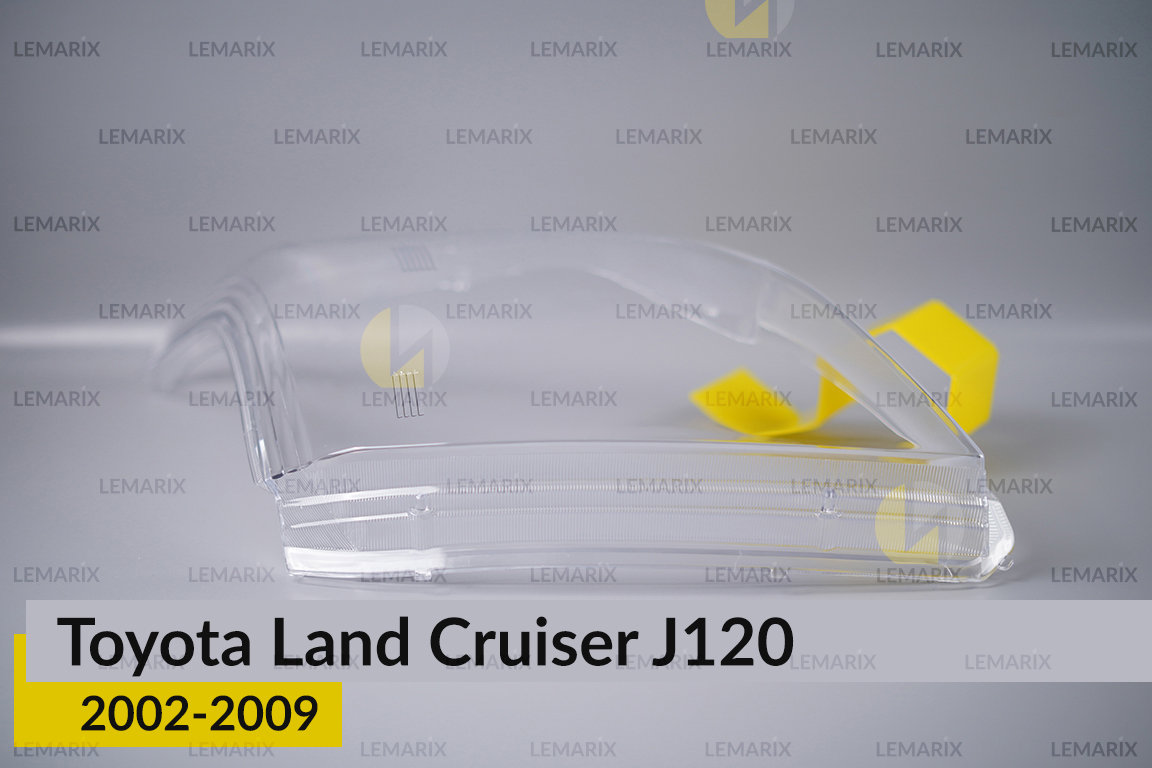 Скло фари Toyota Land Cruiser Prado J120 (2002-2009) праве