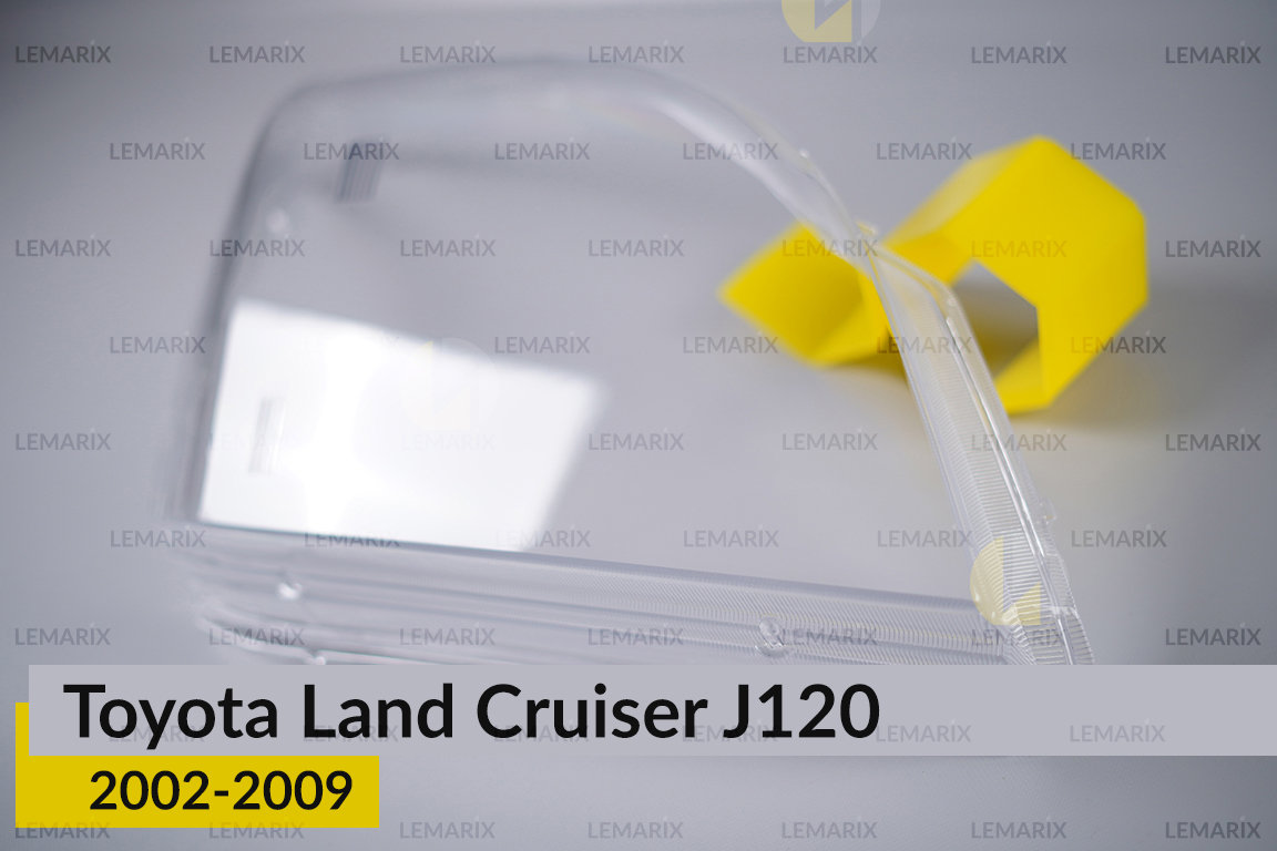 Скло фари Toyota Land Cruiser Prado J120 (2002-2009) праве