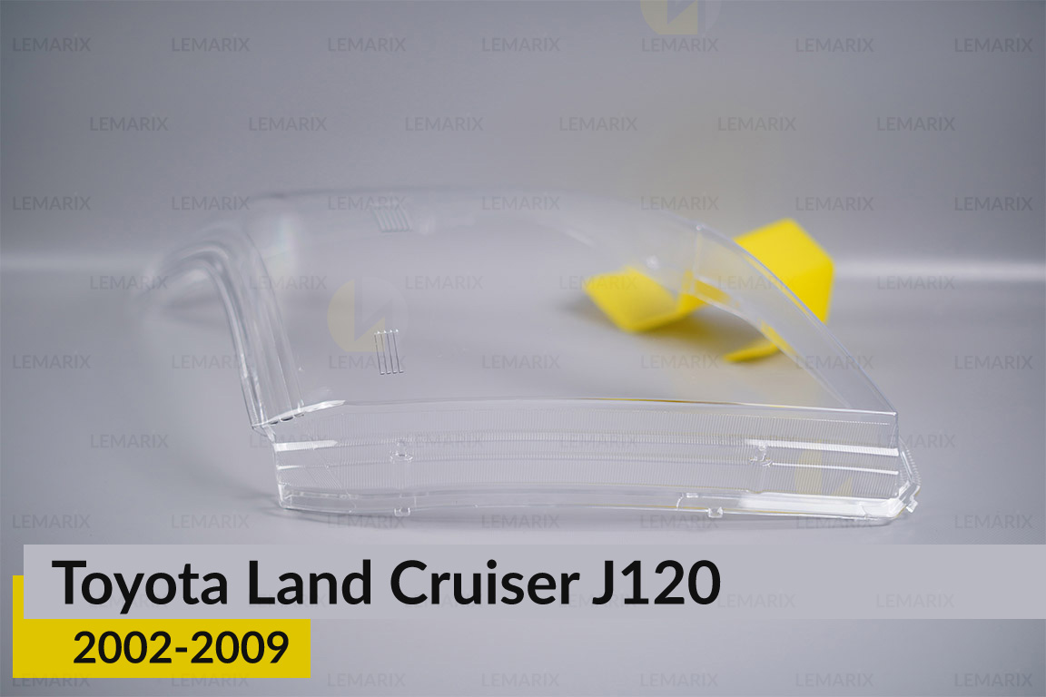 Скло фари Toyota Land Cruiser Prado J120 (2002-2009) праве