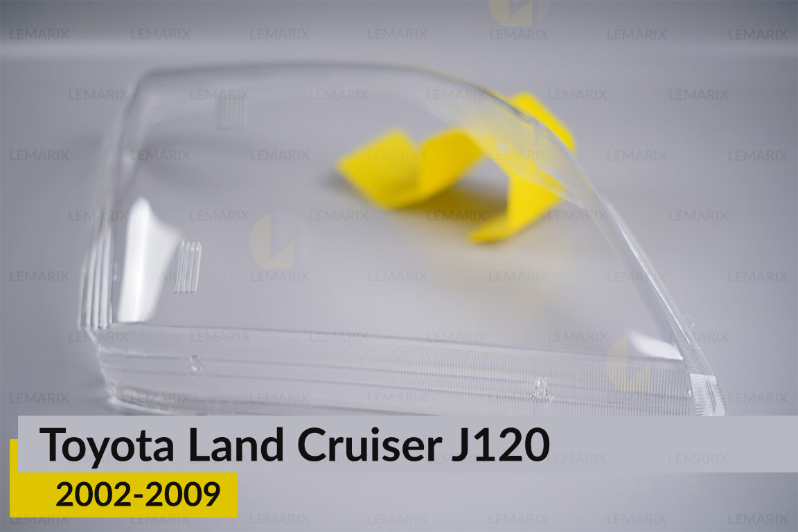 Скло фари Toyota Land Cruiser Prado J120 (2002-2009) праве