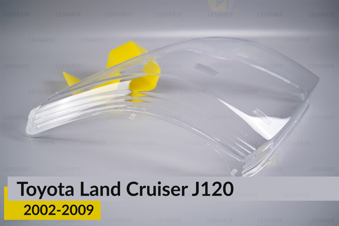Скло фари Toyota Land Cruiser Prado J120 (2002-2009) праве