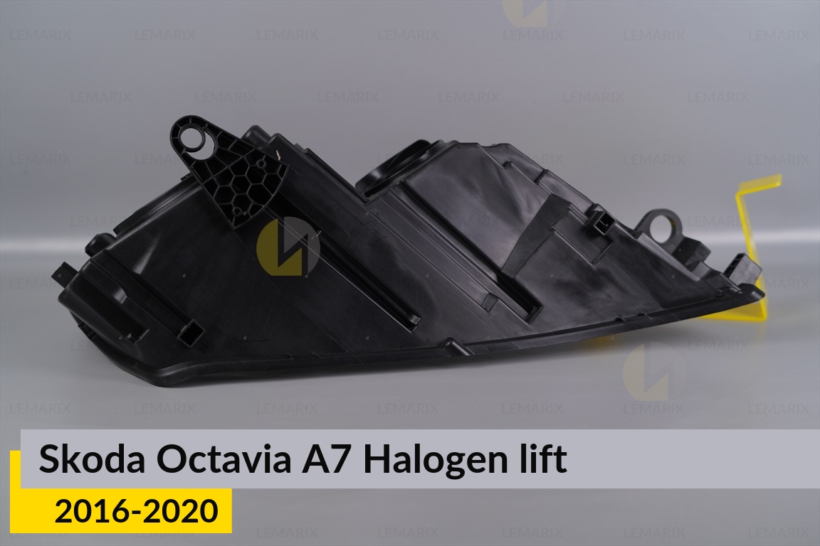 Корпус фари Skoda Octavia A7 Halogen (2016-2020) рест лівий