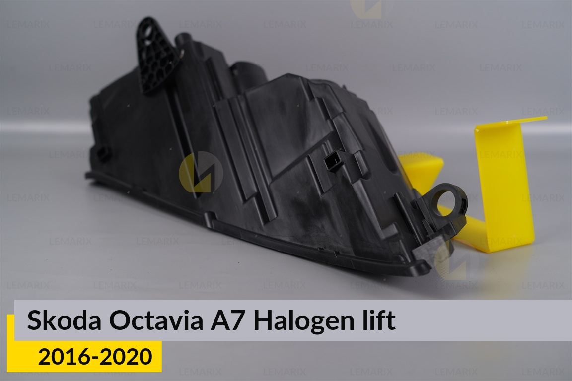 Корпус фари Skoda Octavia A7 Halogen (2016-2020) рест лівий