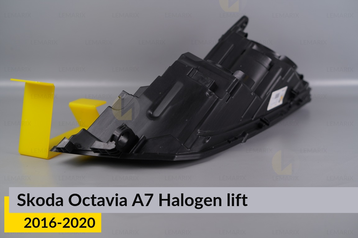 Корпус фари Skoda Octavia A7 Halogen (2016-2020) рест лівий