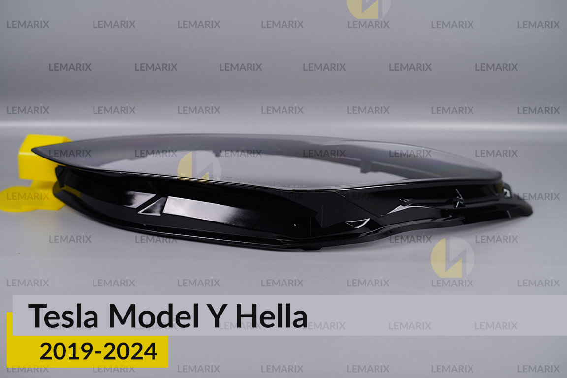 Скло фари Tesla Model Y Hella (2019-2023) ліве