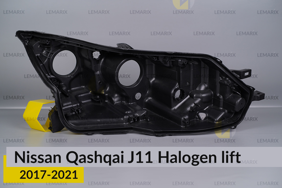 Корпус фари Nissan Qashqai J11 Halogen (2017-2021) рест правий