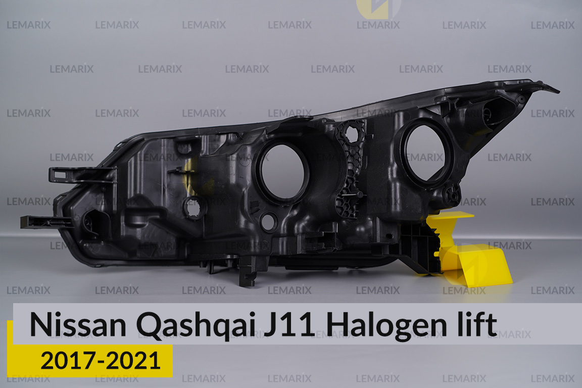 Корпус фари Nissan Qashqai J11 Halogen (2017-2021) рест правий