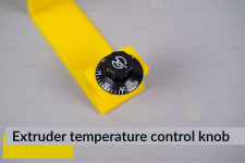 Ручка регулятора температури екструдера