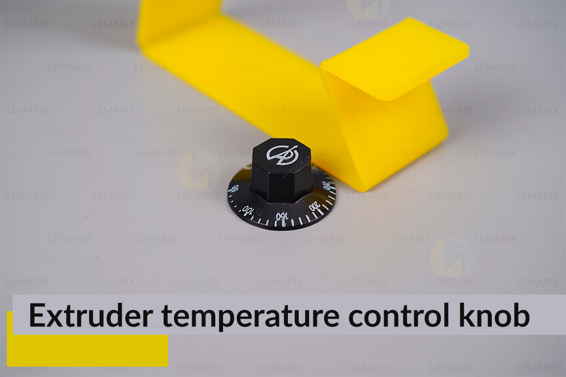 Ручка регулятора температури екструдера