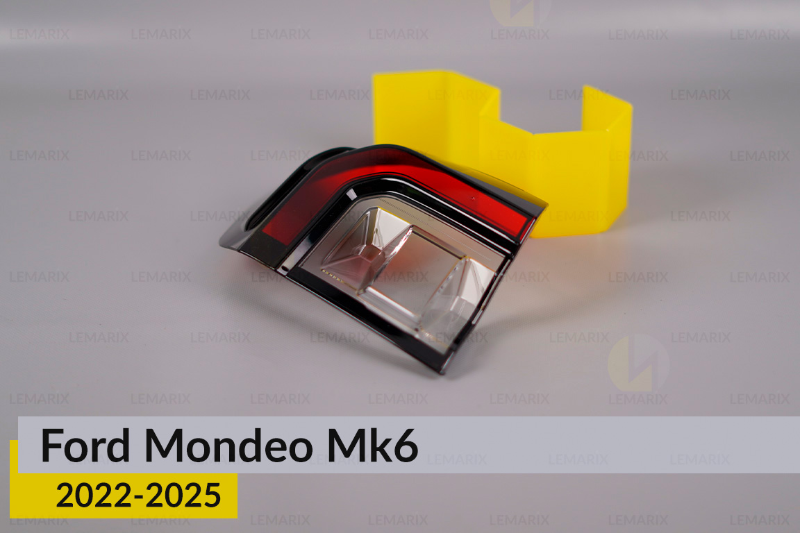 Скло заднього ліхтаря зовнішнє в крилі Ford Mondeo Mk6 (2022-2025) ліве