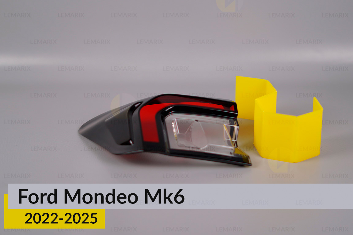 Скло заднього ліхтаря зовнішнє в крилі Ford Mondeo Mk6 (2022-2025) ліве
