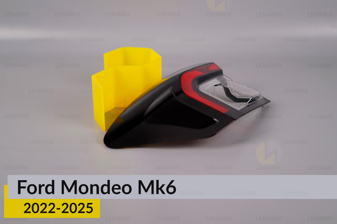 Скло заднього ліхтаря зовнішнє в крилі Ford Mondeo Mk6 (2022-2025) ліве