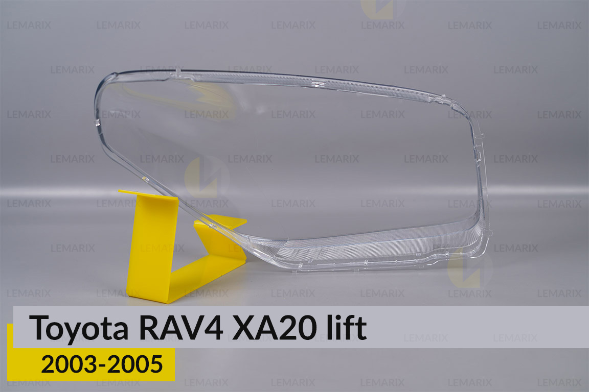 Скло фари Toyota RAV4 XA20 (2003-2005) рест ліве
