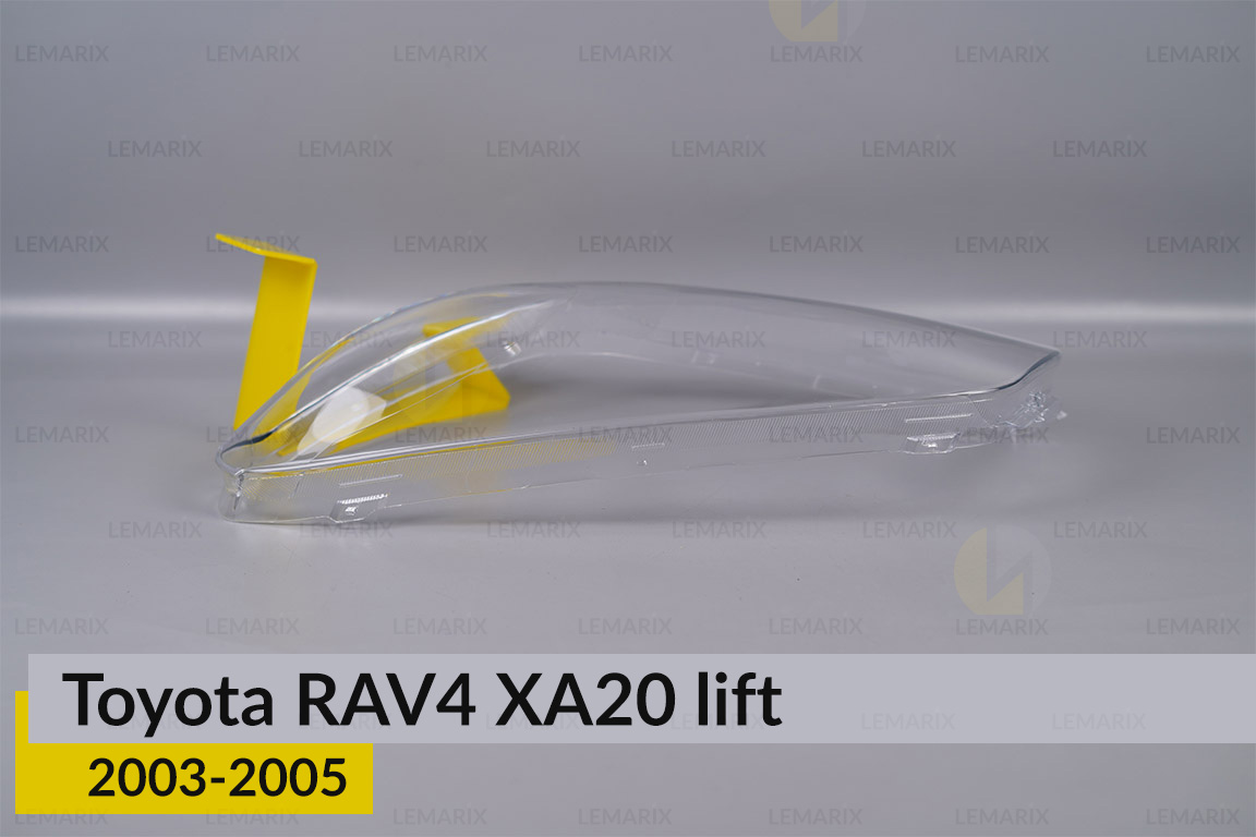 Скло фари Toyota RAV4 XA20 (2003-2005) рест ліве