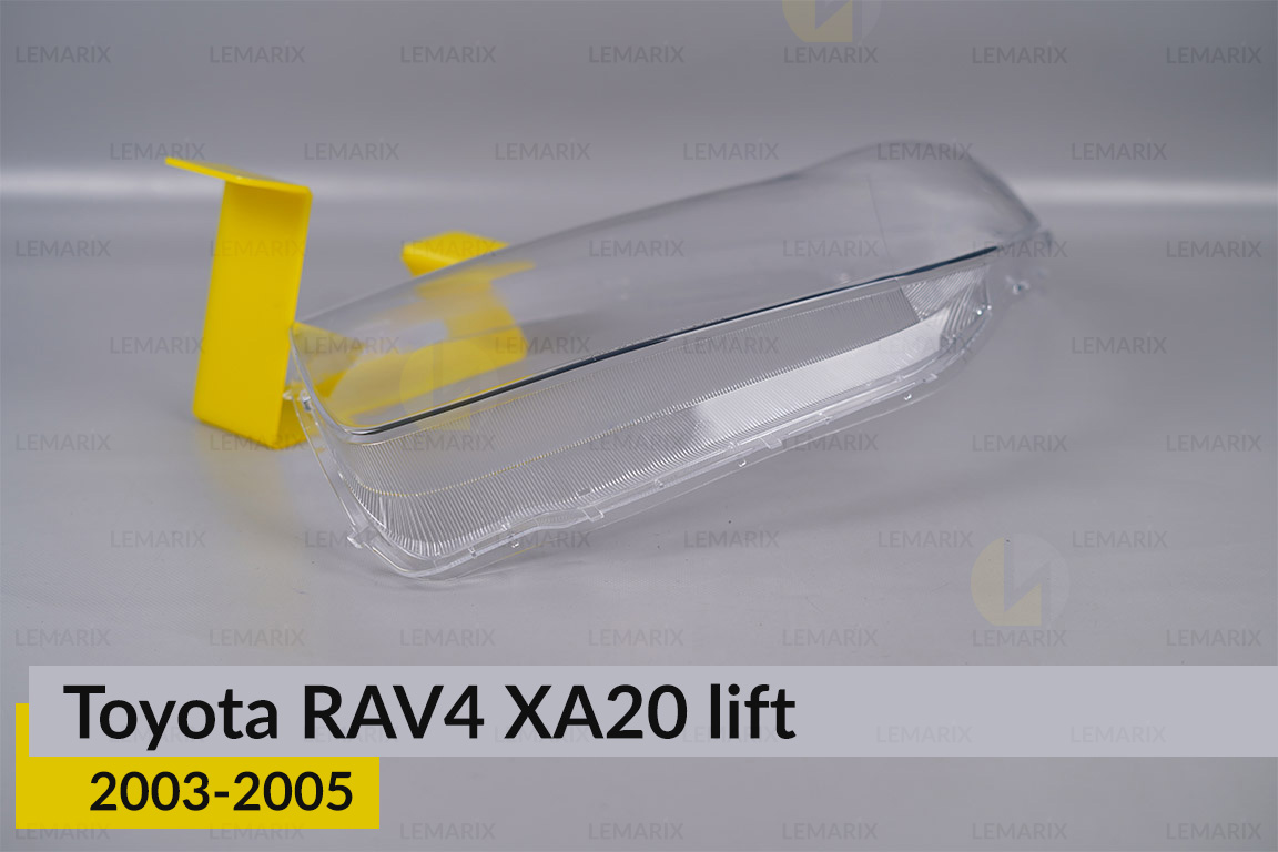 Скло фари Toyota RAV4 XA20 (2003-2005) рест ліве