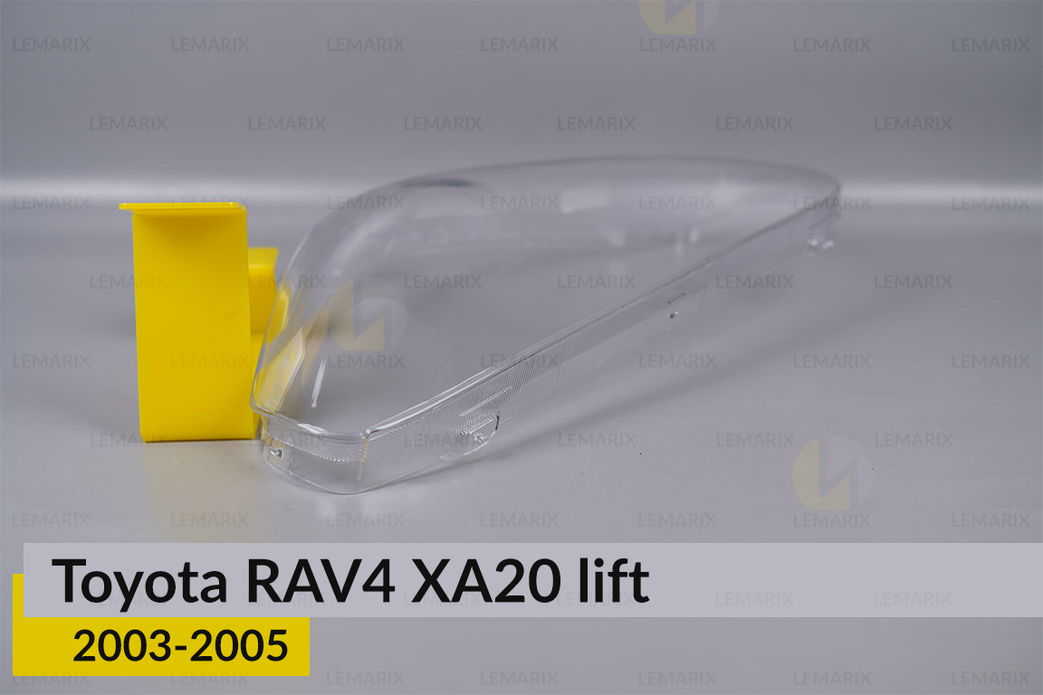 Скло фари Toyota RAV4 XA20 (2003-2005) рест ліве