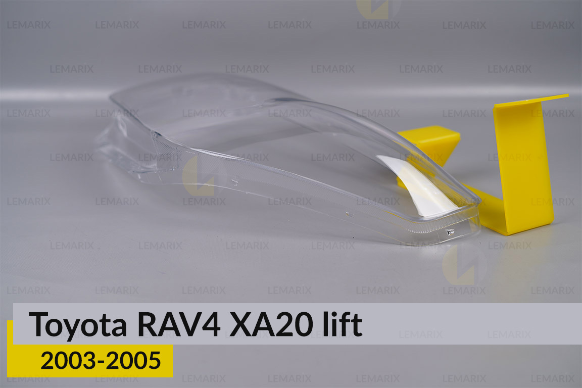 Скло фари Toyota RAV4 XA20 (2003-2005) рест ліве