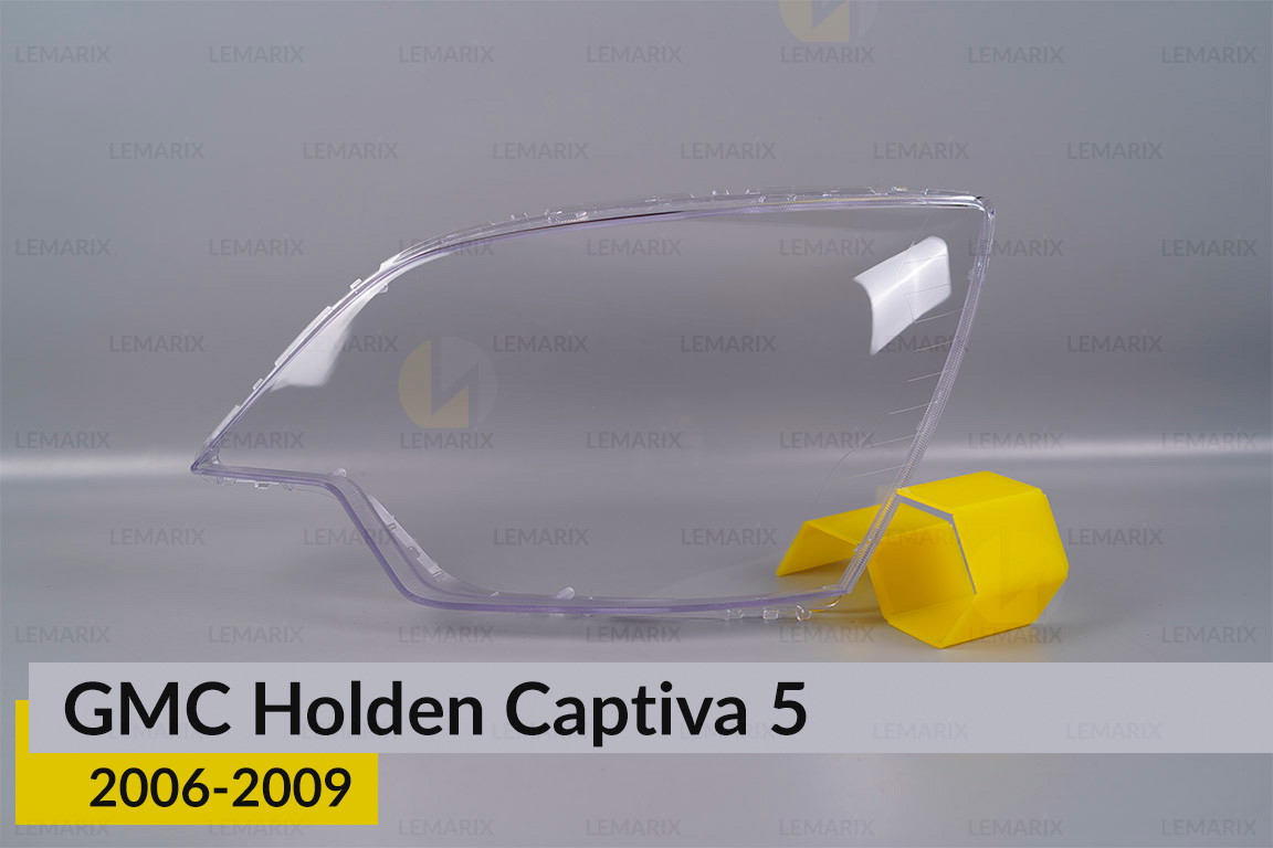Скло фари GMC Holden Captiva 5 (2006-2009) ліве