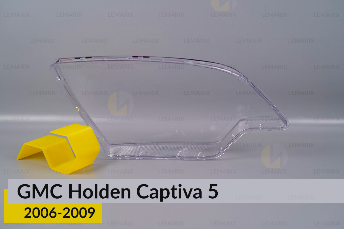 Скло фари GMC Holden Captiva 5 (2006-2009) ліве