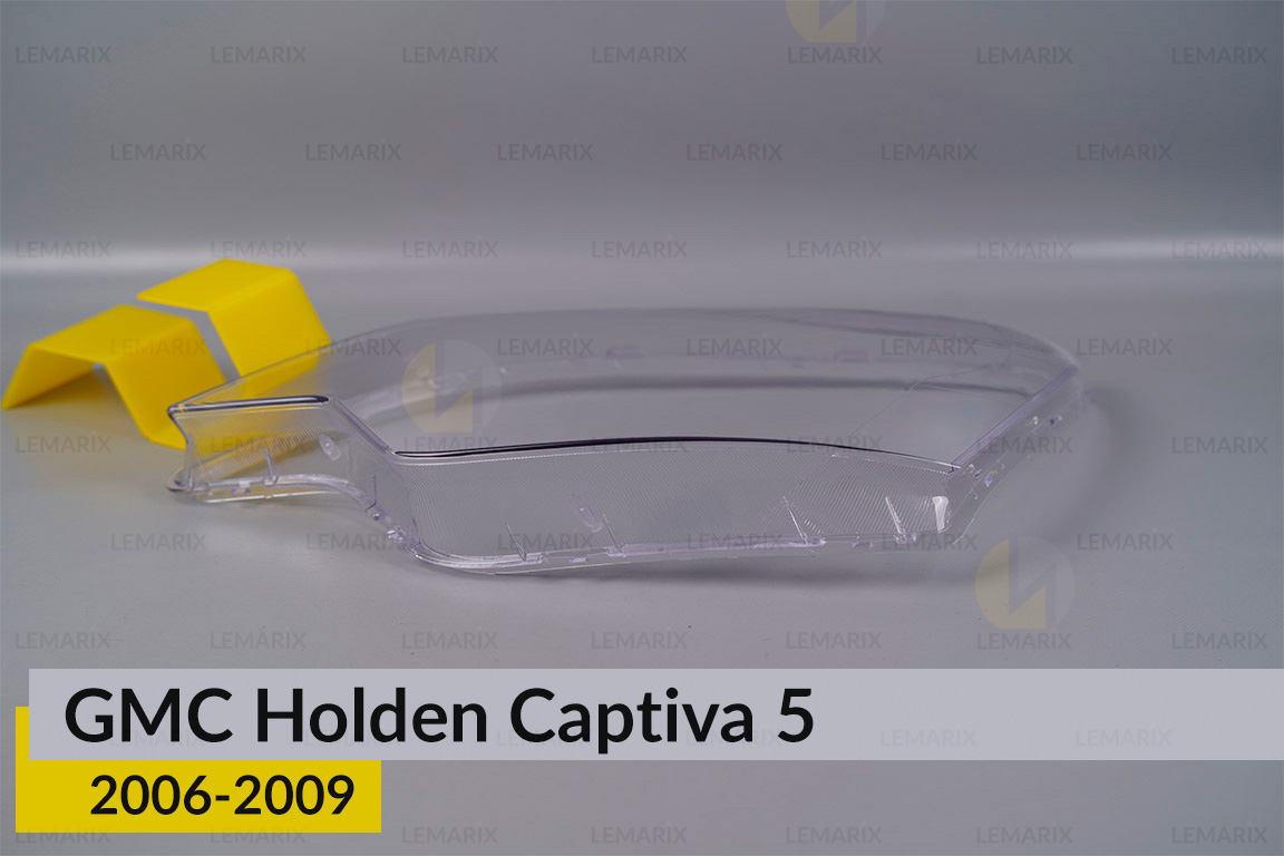 Скло фари GMC Holden Captiva 5 (2006-2009) ліве