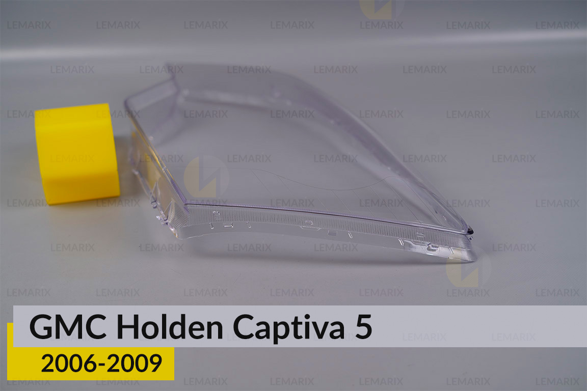 Скло фари GMC Holden Captiva 5 (2006-2009) ліве
