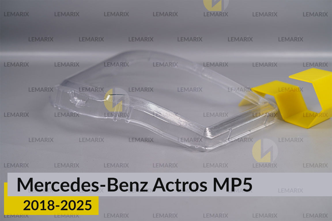 Скло фари Mercedes-Benz Actros MP5 (2018-2025) праве