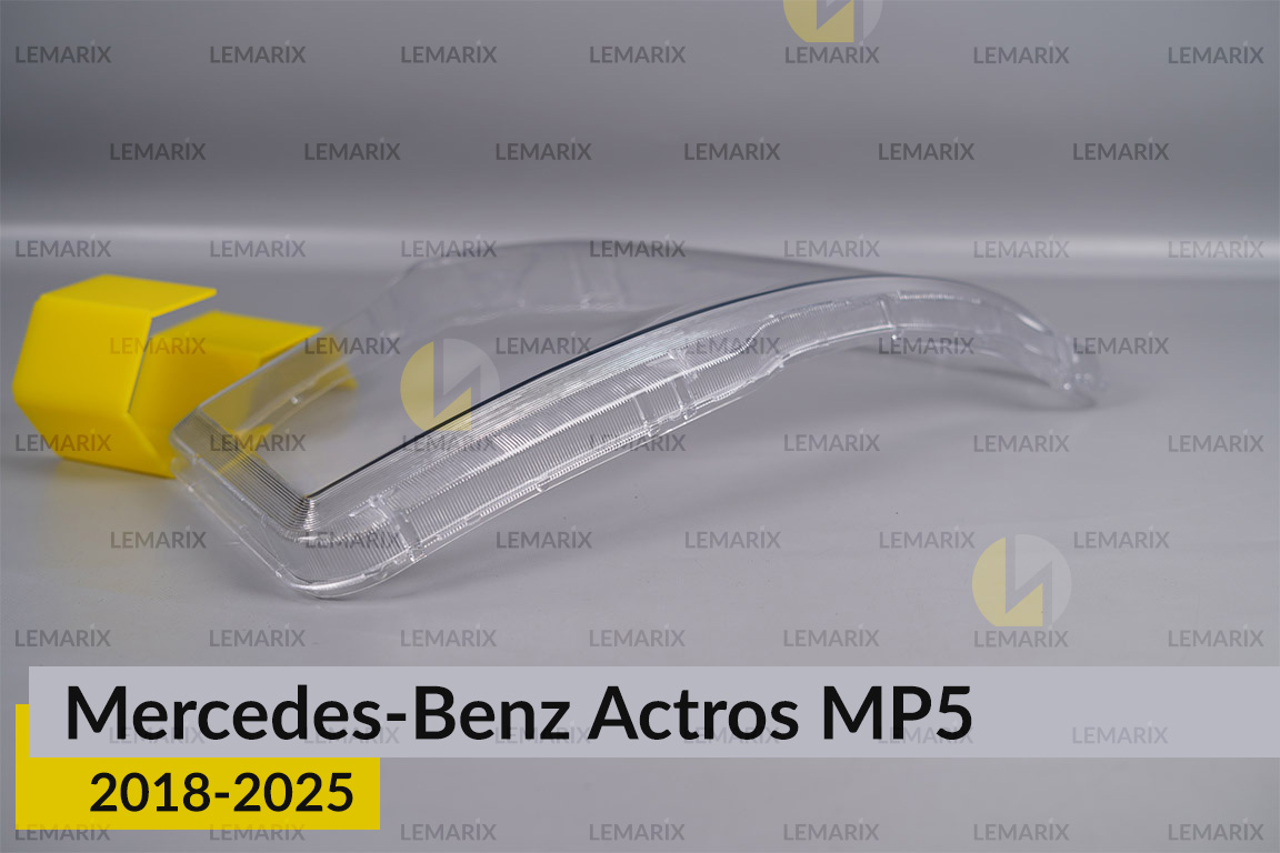Скло фари Mercedes-Benz Actros MP5 (2018-2025) праве