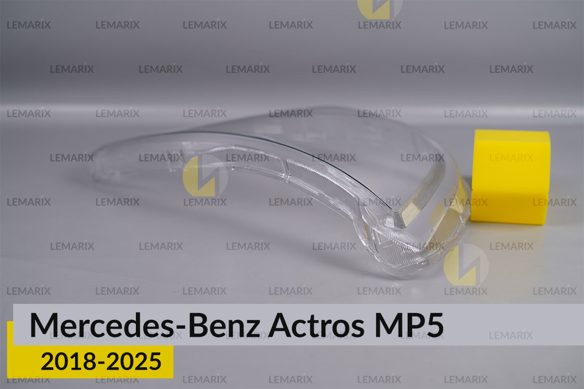 Скло фари Mercedes-Benz Actros MP5 (2018-2025) праве