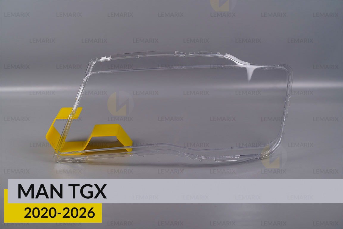 Скло фари MAN TGX (2020-2026) ліве