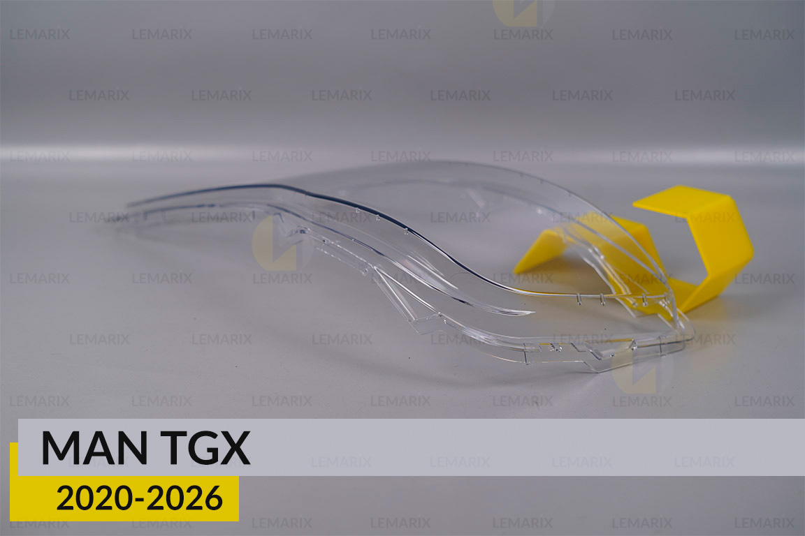 Скло фари MAN TGX (2020-2026) ліве