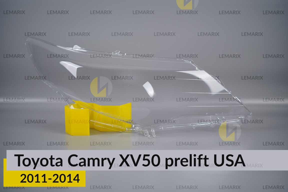 Скло фари Toyota Camry XV50 USA (2011-2014) дорест праве