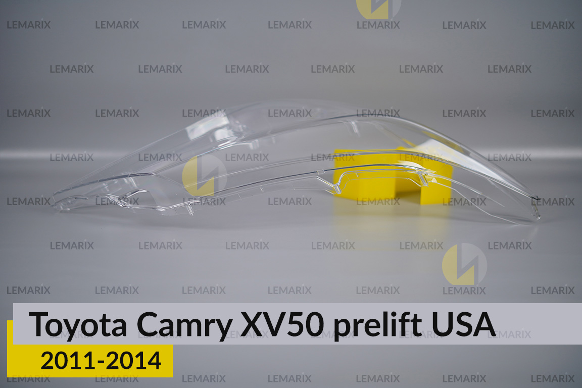 Скло фари Toyota Camry XV50 USA (2011-2014) дорест праве