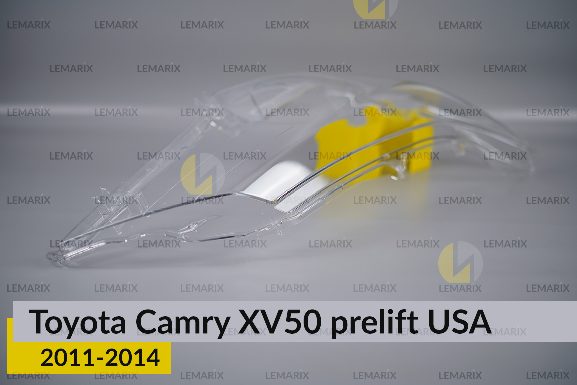 Скло фари Toyota Camry XV50 USA (2011-2014) дорест праве